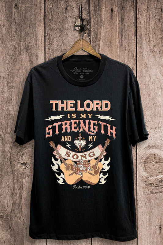 The Lord Is My Music Graphic T-Shirt