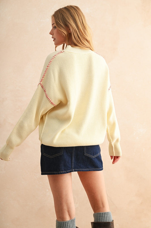 Cherry On Top Knit Sweater