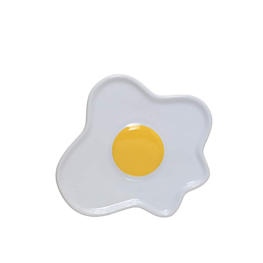 Egg Design Ceramic Trinket Storage Plate