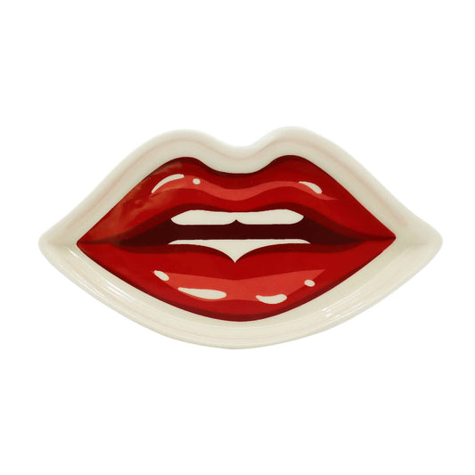 Lipstick Kisses Decorative Table Top Storage Plate