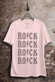 Leopard Print Rock Music Graphic T-Shirt