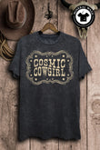 Cosmic Cowgirl Western Graphic T-Shirt