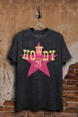 Howdy Star Graphic Western T-Shirt