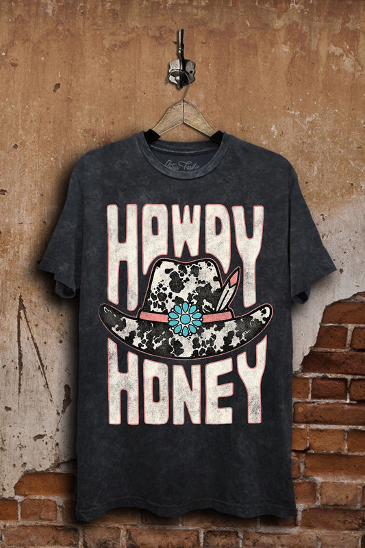 Howdy Honey Western Graphic T-Shirt