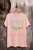 Howdy Cowboys Western Graphic T-Shirt