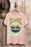 Cowboy Take Me Away Western Graphic T-Shirt