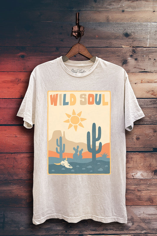 Wild Soul Cowgirl Western Graphic T-Shirt
