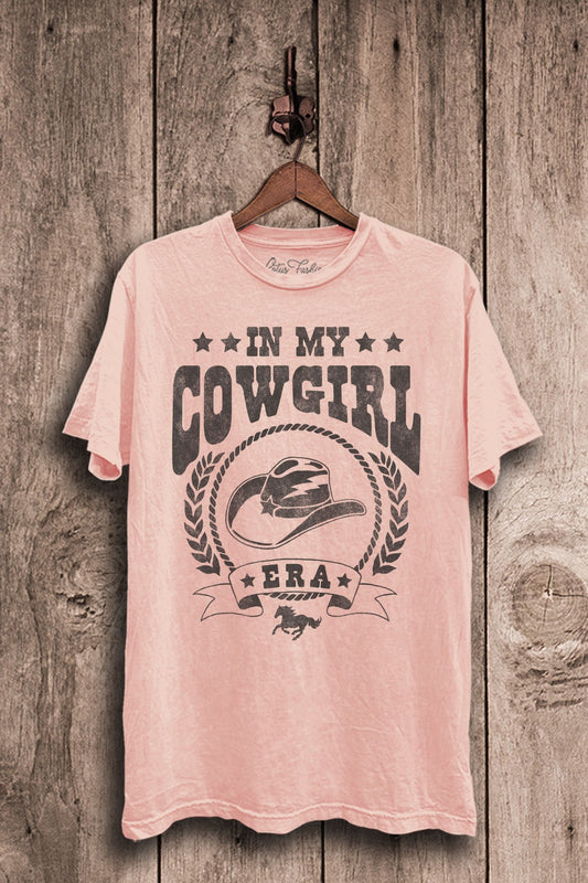 In My Cowgirl Era Western Graphic T-Shirt