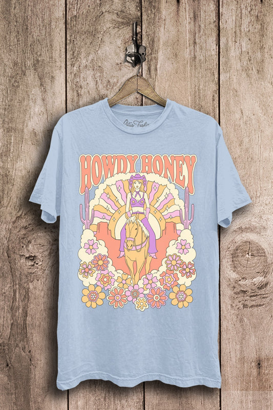 Howdy Honey Western Graphic T-Shirt