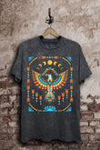 Phoenix Rising Moon Phase Graphic T-Shirt