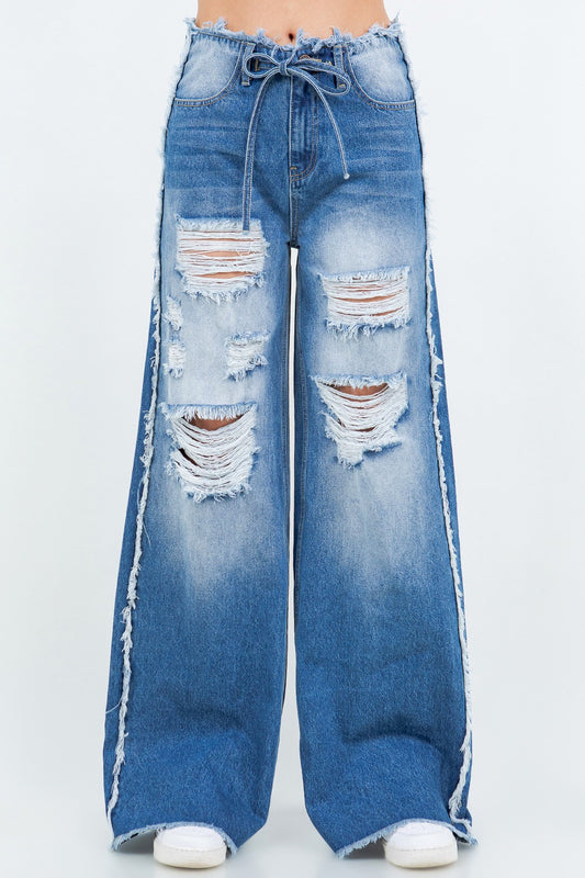Luck of the Draw Distressed Jeans