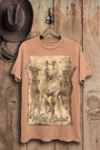 Wild Spirit Horse Western Graphic T-Shirt