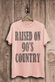 Raised On 90s Country Graphic T-Shirt