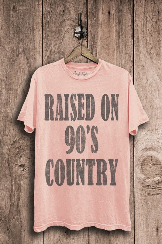 Raised On 90s Country Graphic T-Shirt