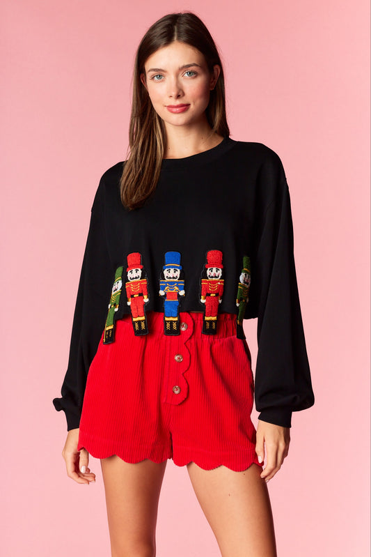 Marching To Christmas Nutcracker Sweatshirt