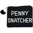 PENNY SNATCHER Beaded Money Storage Pouch