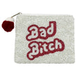 BAD B*TCH Beaded Purse Money Storage Pouch