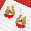Kentucky Derby Days Horse Race Earrings