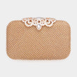 Julia Rhinestone Crystal Crossbody Chain Clutch Handbag