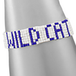 Kentucky Wildcats Football Team Beaded Pull Bracelet