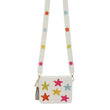 Seed Beaded Stars Colorful Crossbody Tassel Box Bag