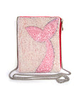 Mermaids Make Waves Sequin Beaded Crossbody Bag