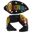 TEACHER 100 Days School Beaded Crystal Top Knot Headband
