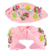 Pickleball Crystal Seed Bead Boho Fabric Headband