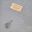 Teacher Blessing Inspirational Silver Dipped Necklace
