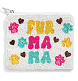 FUR MAMA Beaded Coin Storage Pouch