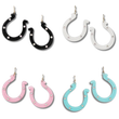 Kentucky Derby Days Horseshoe Earrings