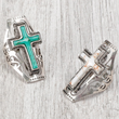 Faith and Frontier Cross Western Cuff Ring