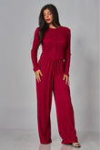 LICENSE TO LOUNGE PANTS SET IN RED