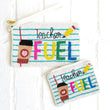 Teacher Fuel Beaded Coin Money Storage Pouch